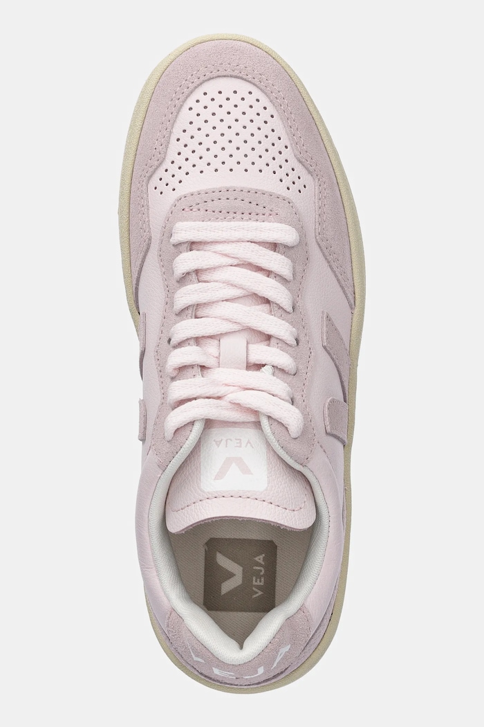 Veja sneakersy skórzane V-90 różowy VD2003891A
