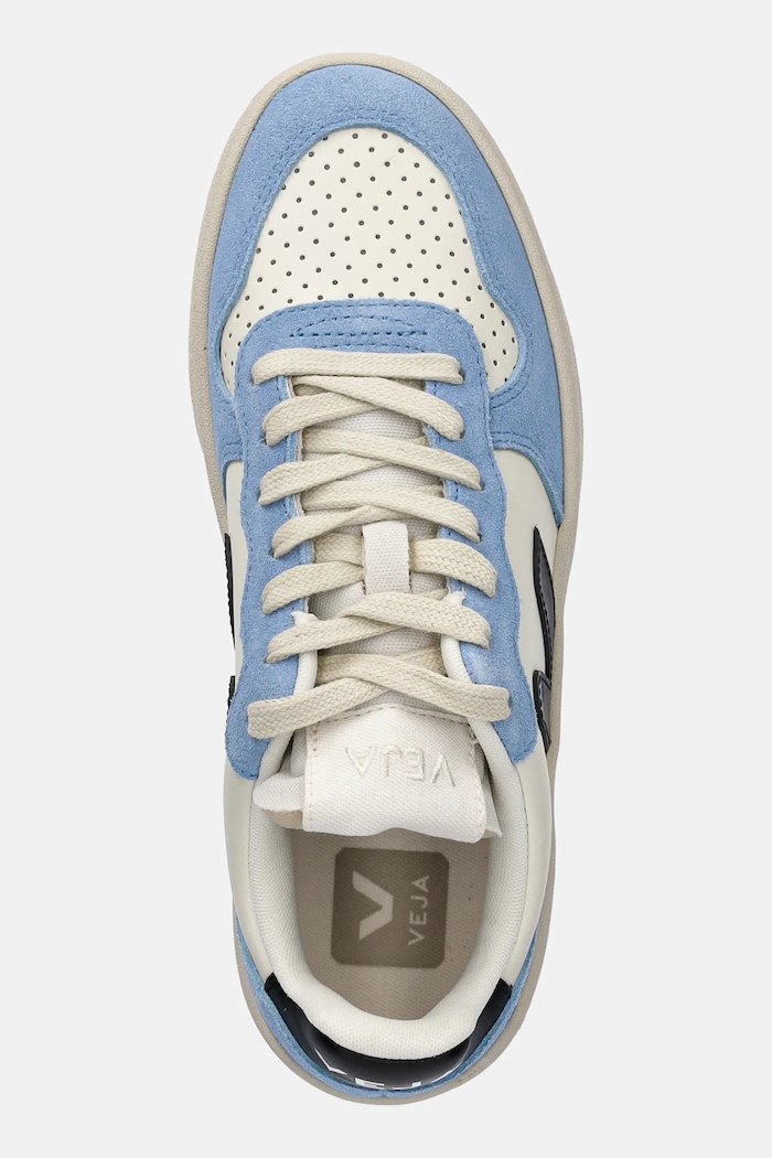 Veja leather sneakers V-10 Prime blue VI0220503A