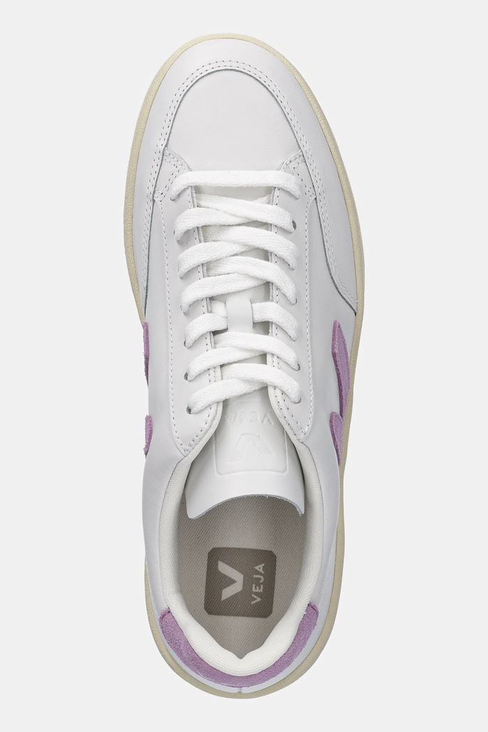 Кожени маратонки Veja V-12 бял XD0220494A