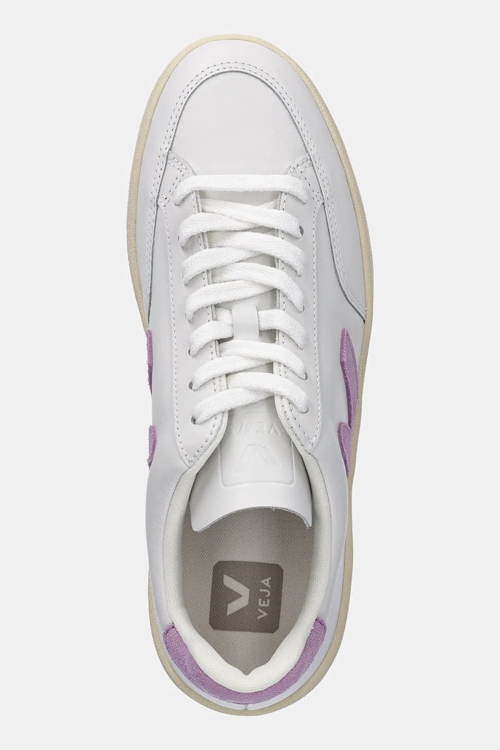 Кожени маратонки Veja V-12 бял XD0220494A