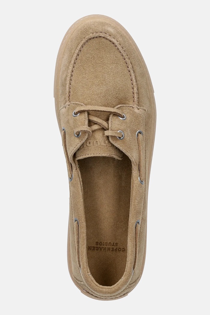 Copenhagen mokaszin női velúr Suede off bézs CPH160