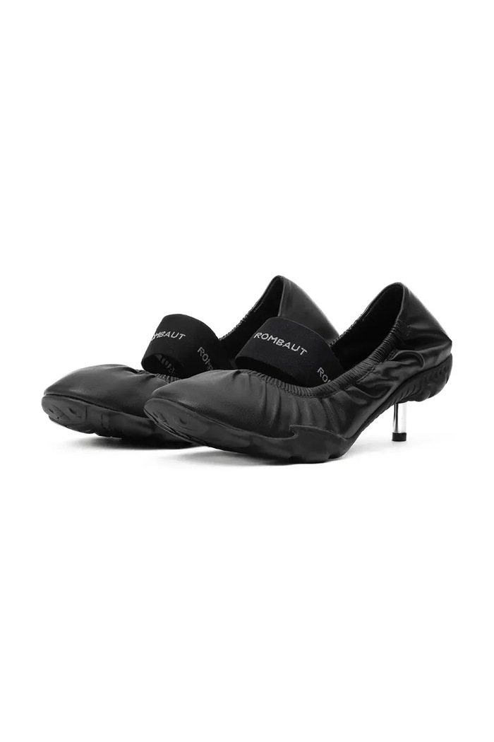 Baleríny Rombaut REI HEEL S25.H.003 čierna SS25