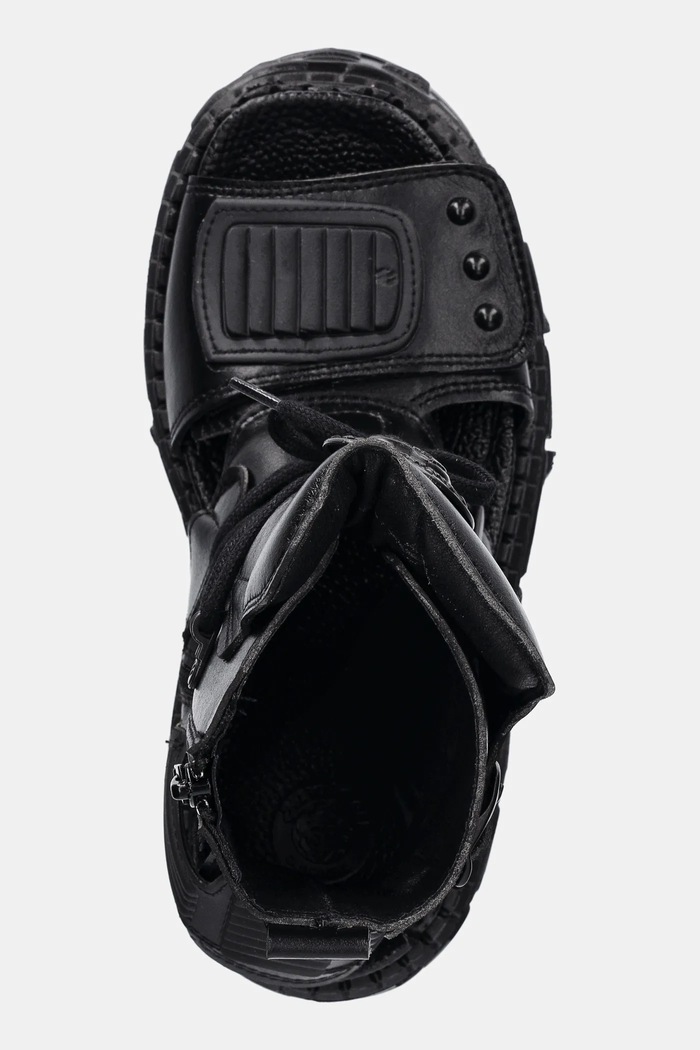New Rock sandals METALLIC black M.BIOS107.V3