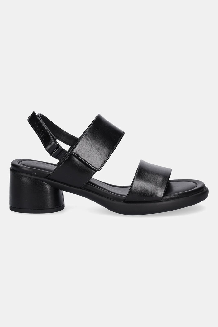 Δερμάτινα πέδιλα Ecco Sculpted 222763.01001 μαύρο SS25