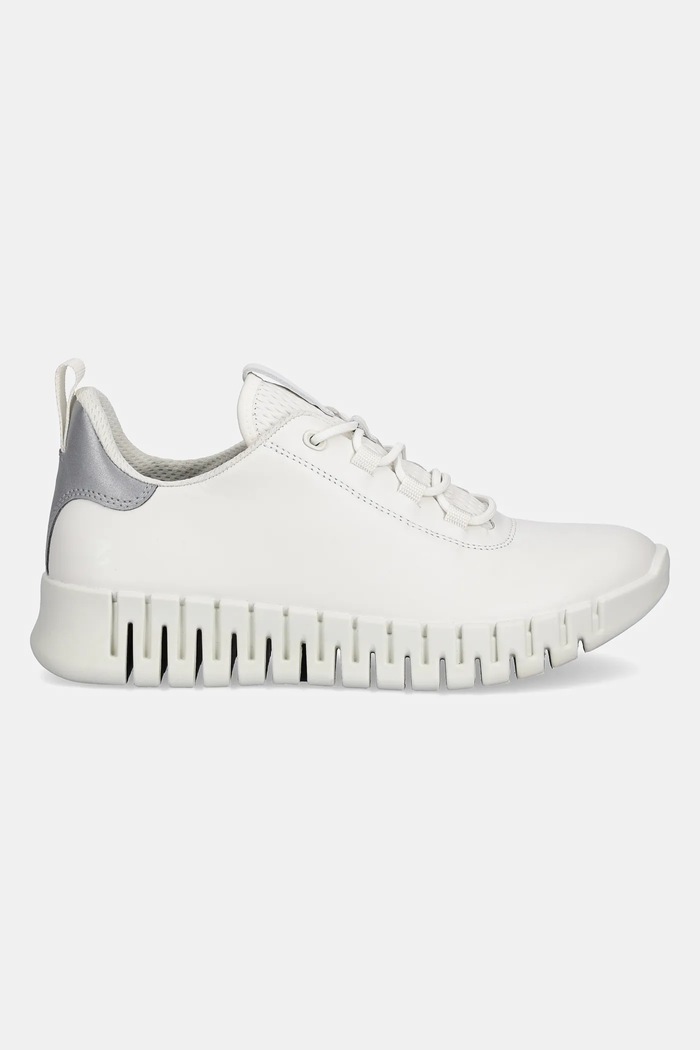 Ecco sneakersy skórzane Gruuv 218203.60718 biały SS26