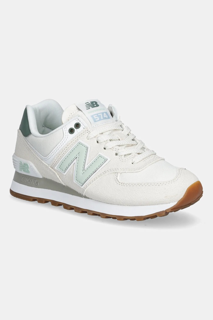 Tenisky New Balance 574 semišová koža béžová WL574CGR