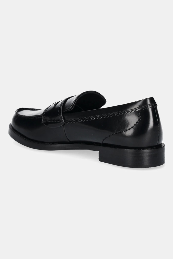 Обувки Кожени мокасини Clarks Originals Straven Edge 26181277 черен