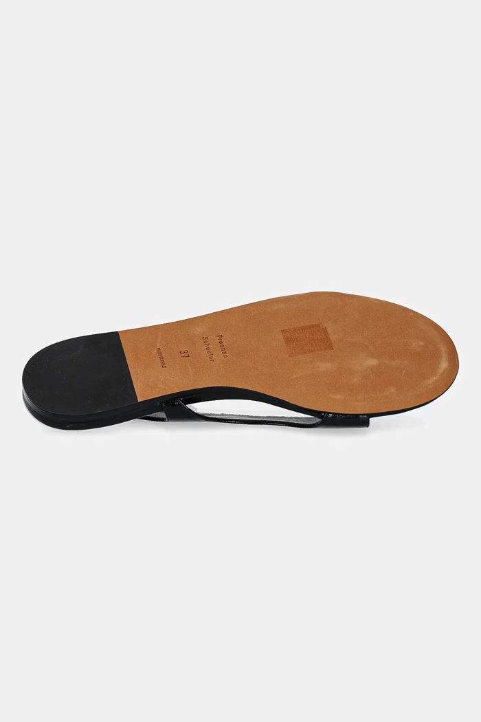 Kožené sandály Proenza Schouler Slash Proenza Schouler černá SH252035.L004FC.001