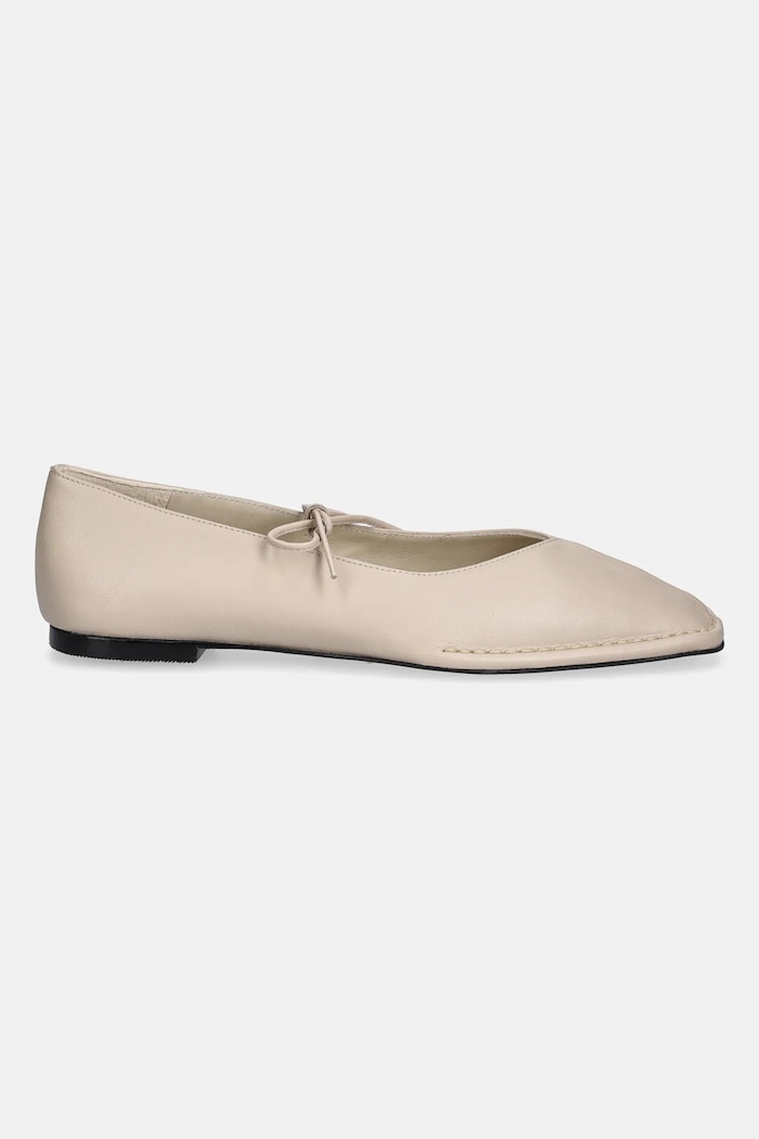 Kožené baleríny Alohas Sway S00191.14 béžová SS25
