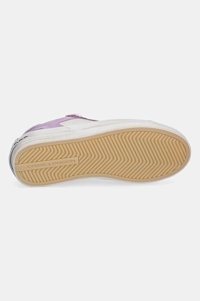 Crime London bőr sportcipő SK8 DELUXE WEDGE 20133PP7 lila