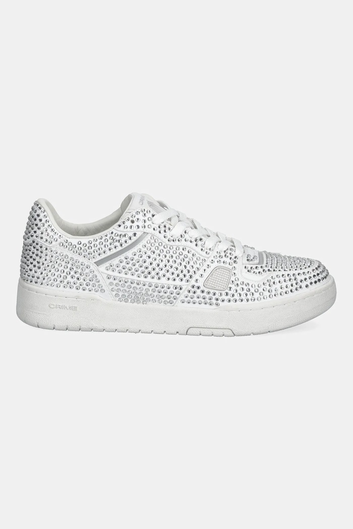 Crime London sneakersy skórzane BASKET 26304PP5 biały SS25