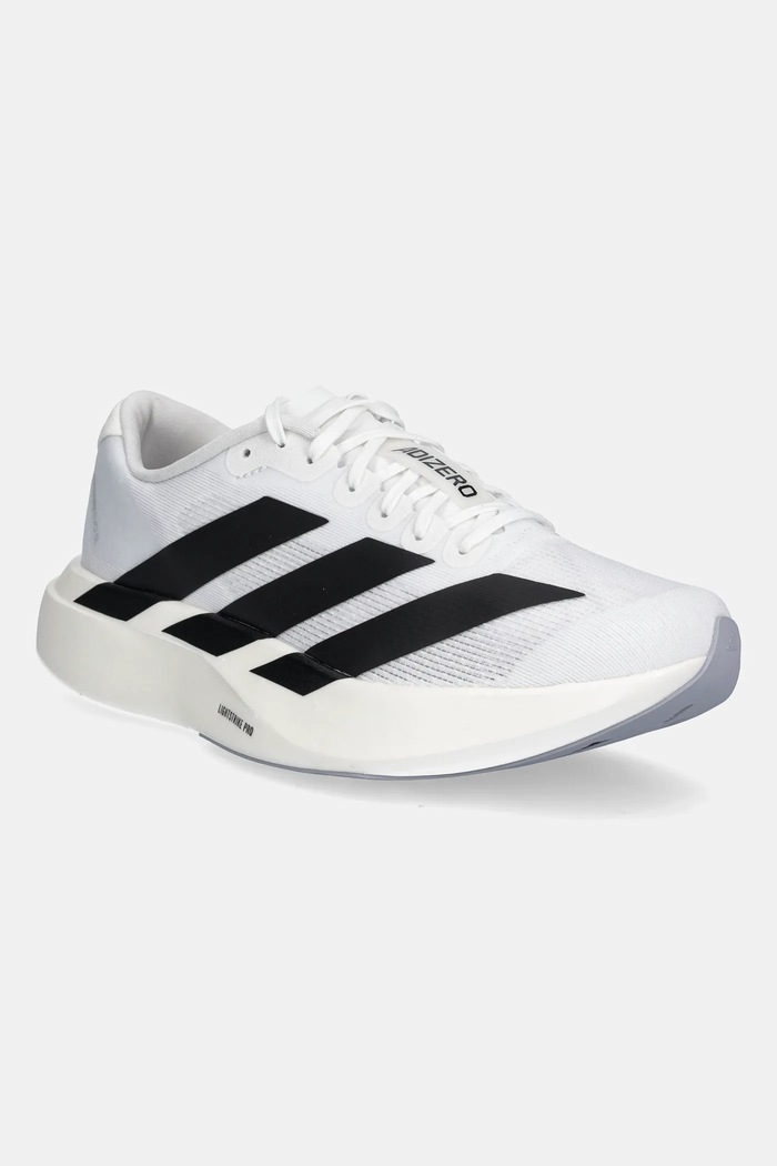 Обувки за бягане adidas Performance Adizero Evo SL текстилен бял JH6208