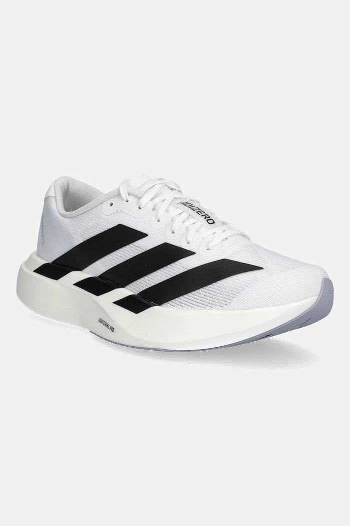 Обувки за бягане adidas Performance Adizero Evo SL текстилен бял JH6208