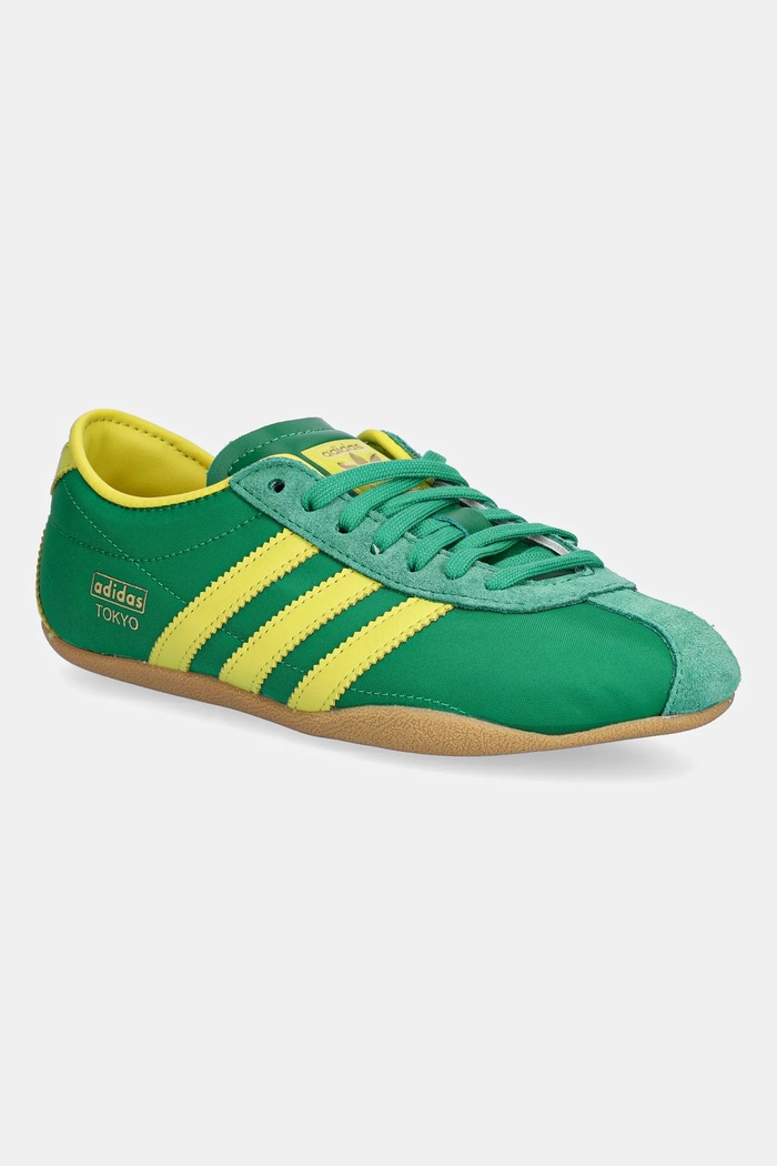 Tenisky adidas Originals Tokyo W semišová koža zelená JI3298