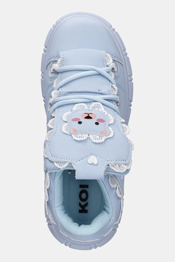 Koi Footwear sneakersy Fanciful Freddo Bear Ruffle niebieski AC15