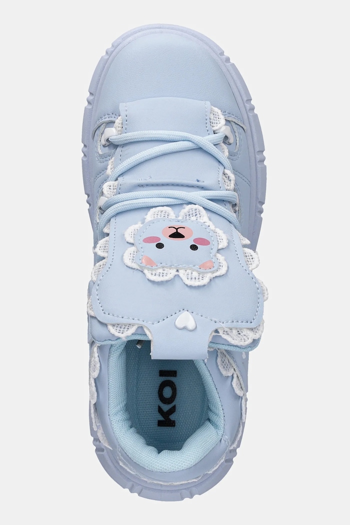 Koi Footwear sneakersy Fanciful Freddo Bear Ruffle niebieski AC15