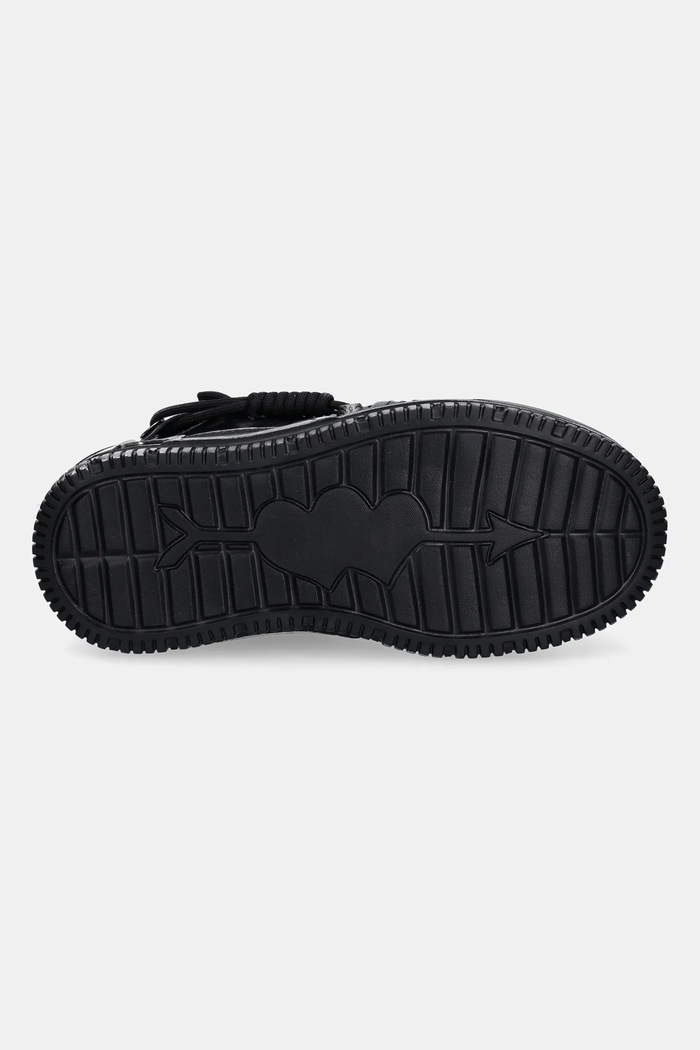 Sneakers Koi Footwear Metamorphosis Distressed Platoform TT01 μαύρο