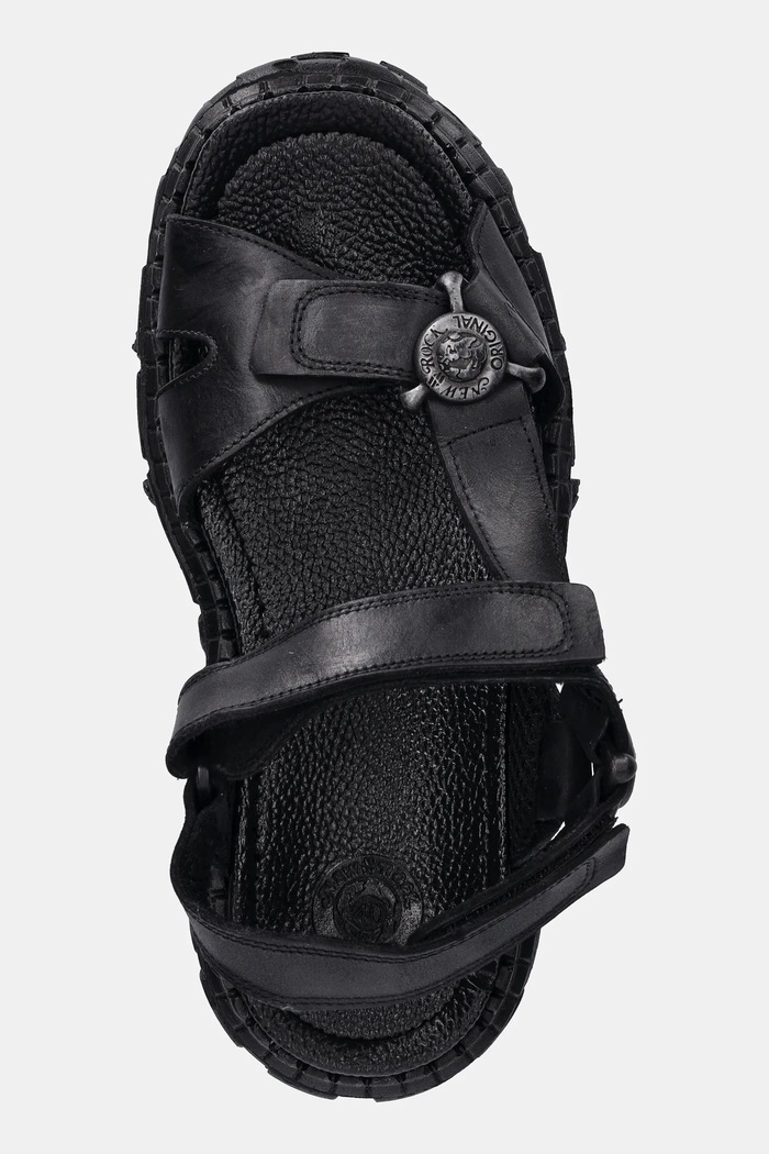 New Rock leather sandals ITALI black M.BIOS130.C7