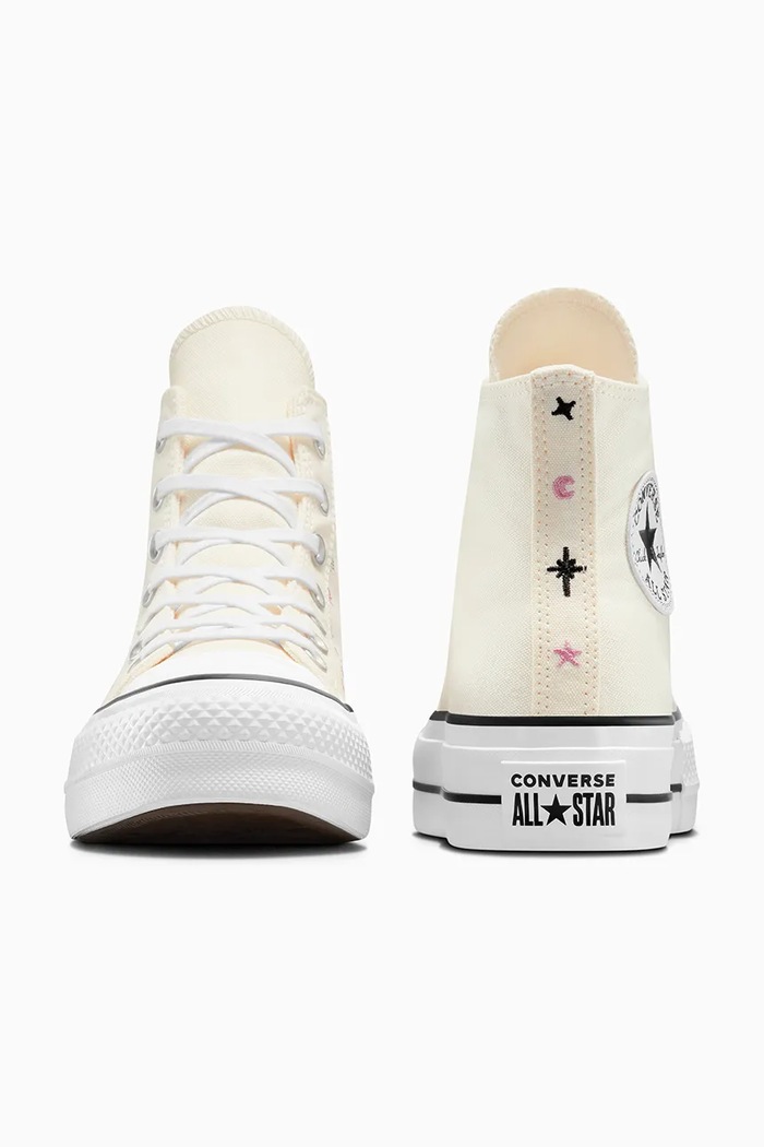Obuwie Converse trampki Chuck Taylor All Star Lift A13522C beżowy