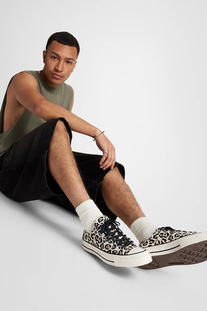 Converse sportcipő Chuck 70 Glow In The Dark Leopard A15033C