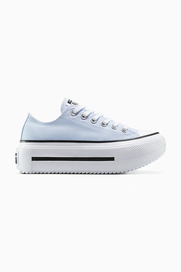 Converse teniși Chuck Taylor All Star Lift Double Stack platformă albastru A16285C