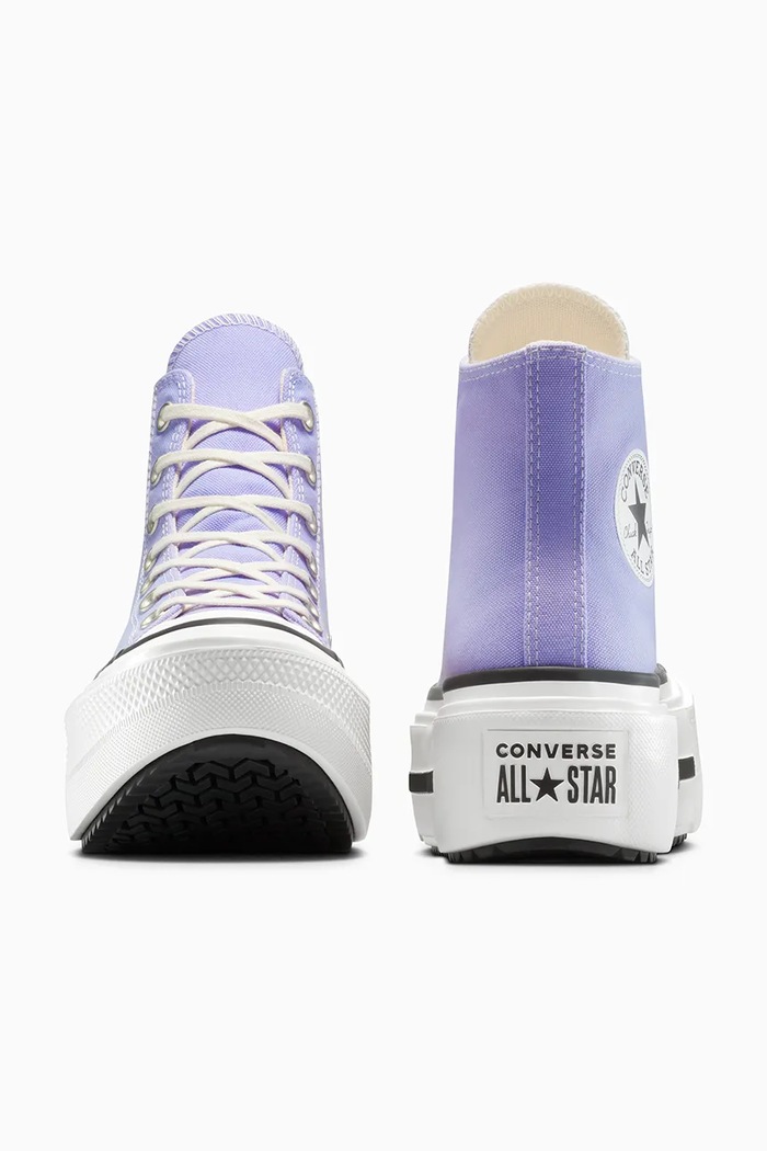 Încălțăminte Converse teniși Chuck Taylor All Star Lift Double Stack A15206C violet
