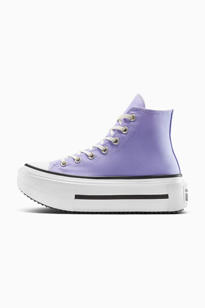 Converse teniși Chuck Taylor All Star Lift Double Stack A15206C violet