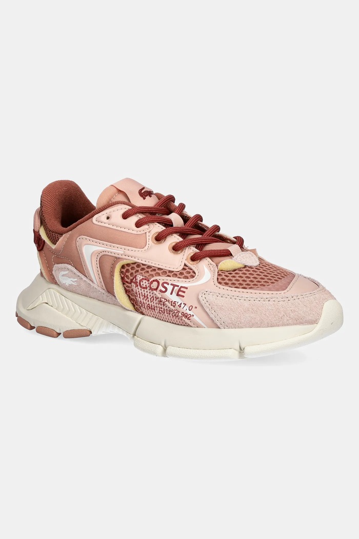 Sneakers Lacoste L003 EVO συνθετικό ροζ 49SFA0006