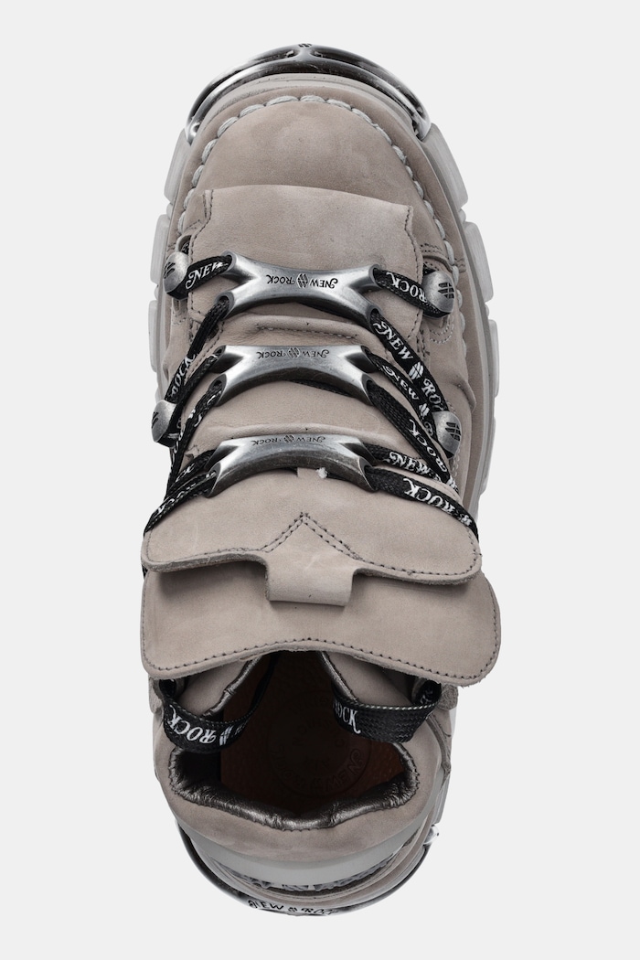 Nubuck sneakers New Rock γκρί M.106.C185