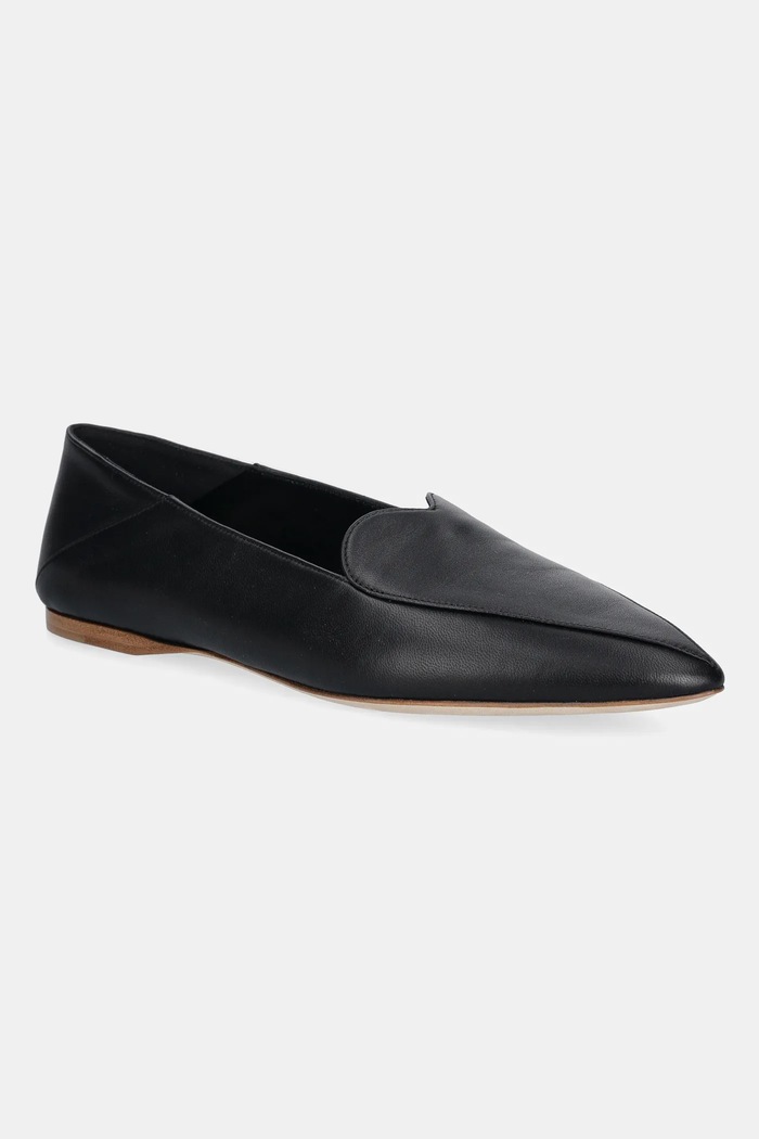 Кожени мокасини Fiorucci Leather Heart Loafers гладка кожа черен W02SMASH413LE01BK01