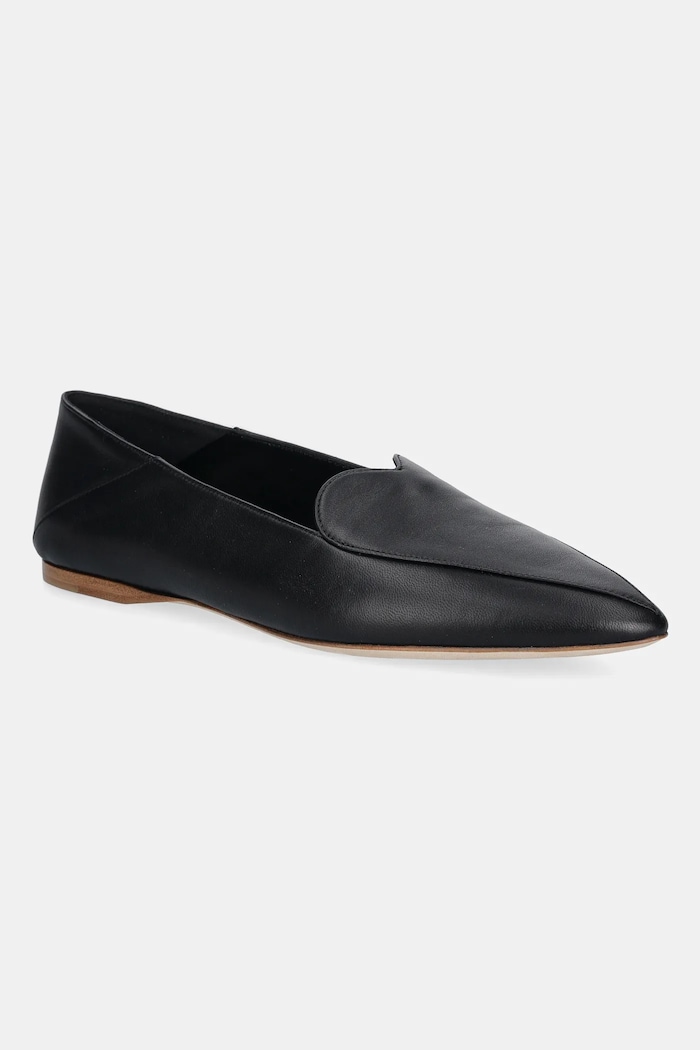 Кожени мокасини Fiorucci Leather Heart Loafers гладка кожа черен W02SMASH413LE01BK01