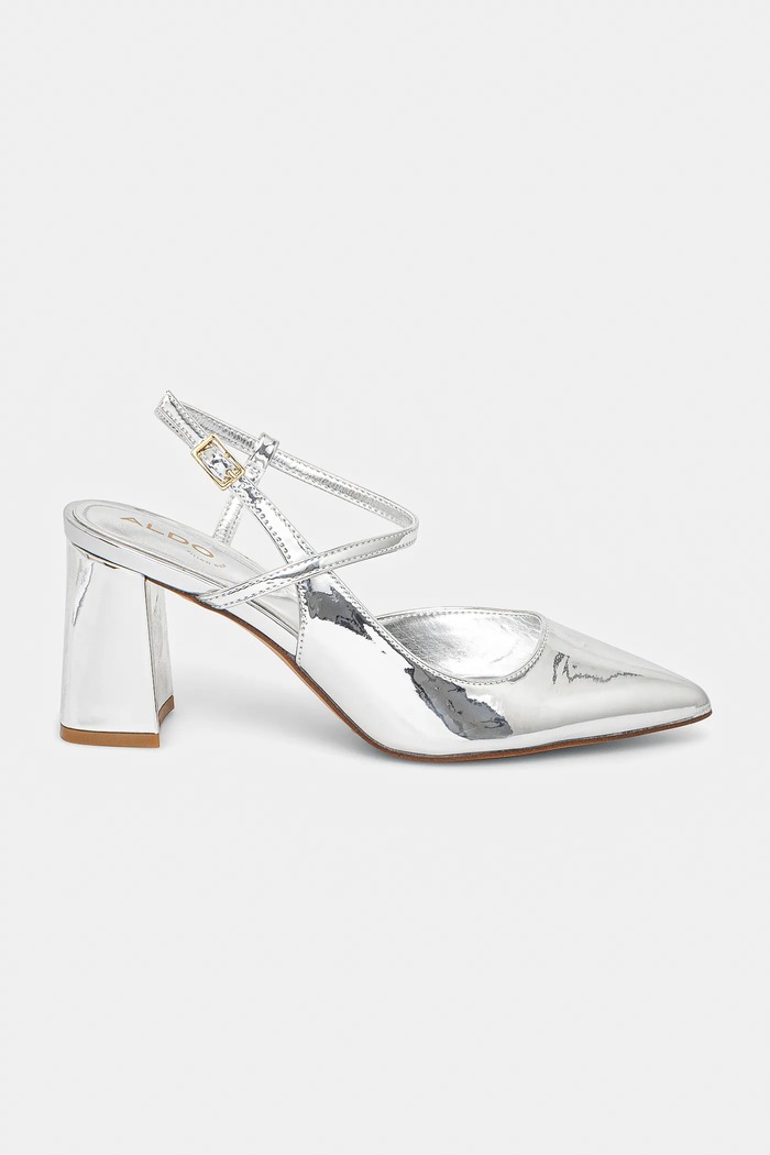 Aldo czółenka LAURA 13984699 srebrny SS25