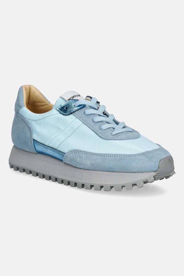 Sneakers Novesta Marathon Runner S.Trail δέρμα σαμουά μπλε N479003.432ROY212