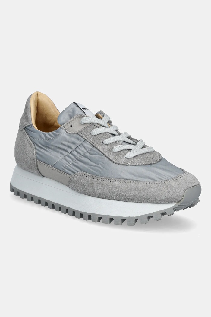 Sneakers Novesta Marathon Run.S.Trail δέρμα σαμουά γκρί N379005.003GRE212