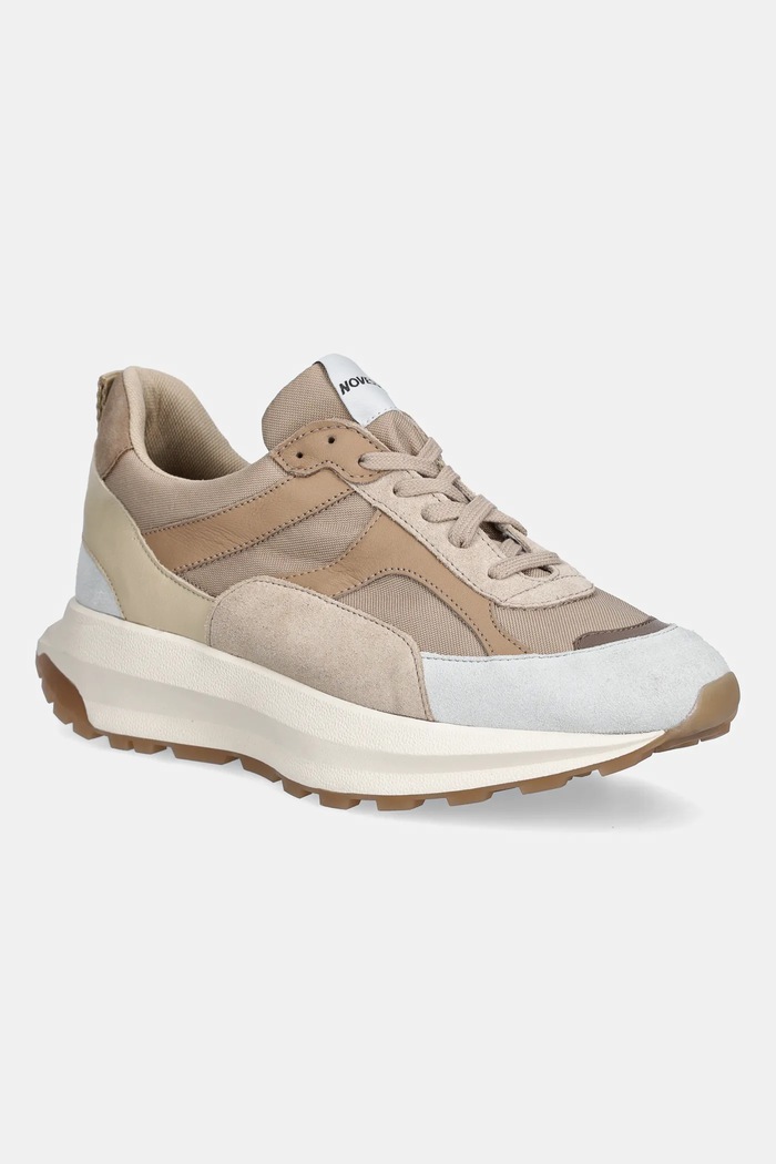 Sneakers Novesta Novesta Flux δέρμα σαμουά μπεζ N458002.033BEI003