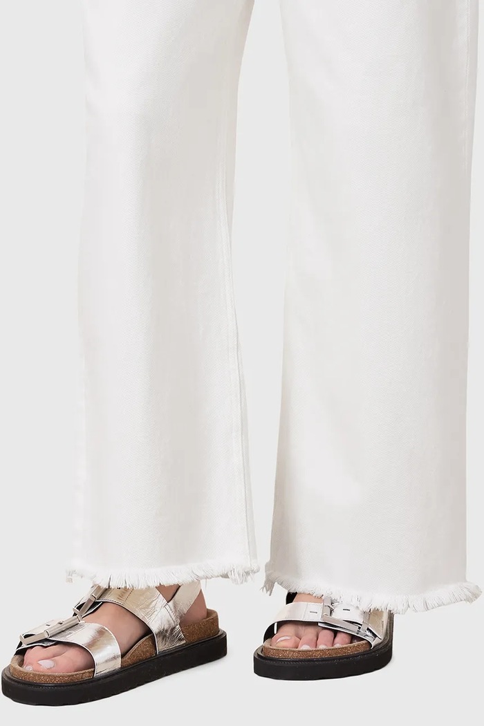 AllSaints sandali in pelle Isla Sandal W044FC.SLV