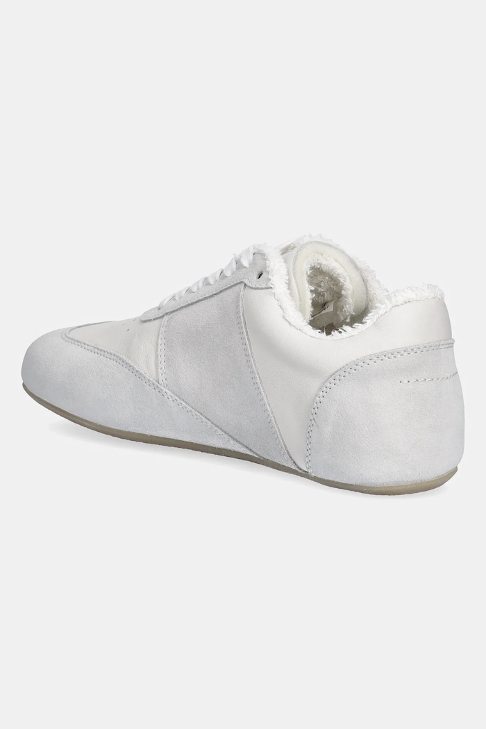 Obuwie MM6 Maison Margiela sneakersy skórzane S66WS0106.P6435.T1003 szary