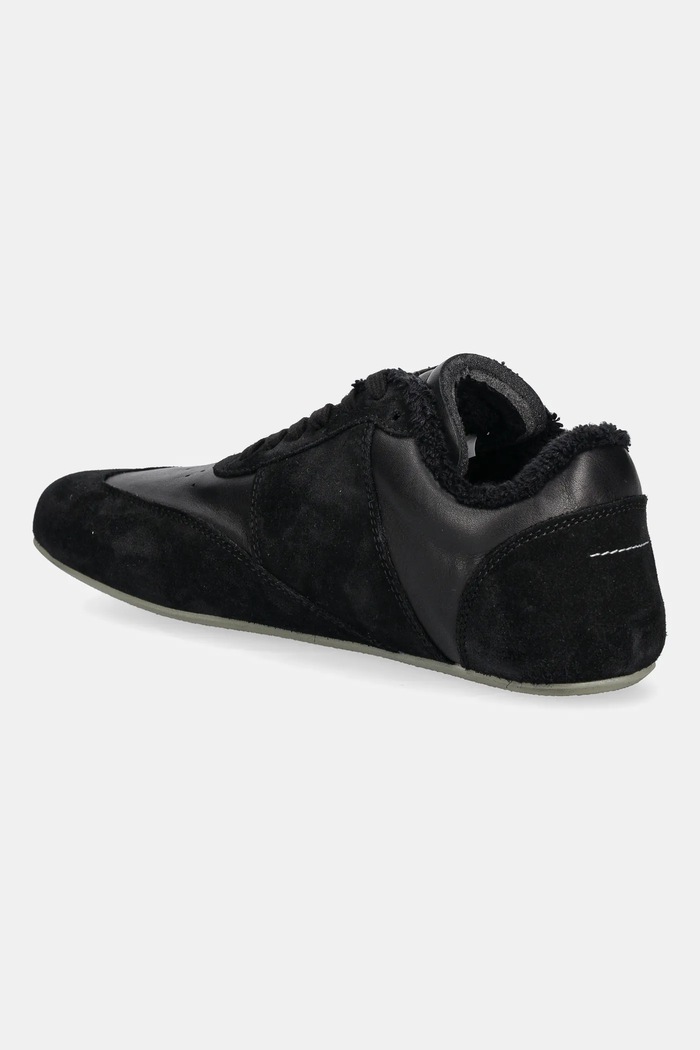 Παπούτσια Δερμάτινα sneakers MM6 Maison Margiela S66WS0106.P6435.T8013 μαύρο