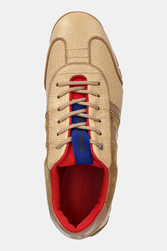 Wales Bonner leather sneakers beige WBW43020B