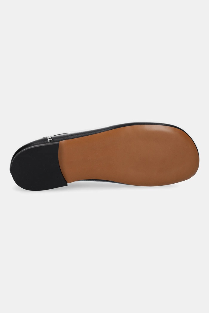 Wales Bonner leather shoes Lace WBW44003A black