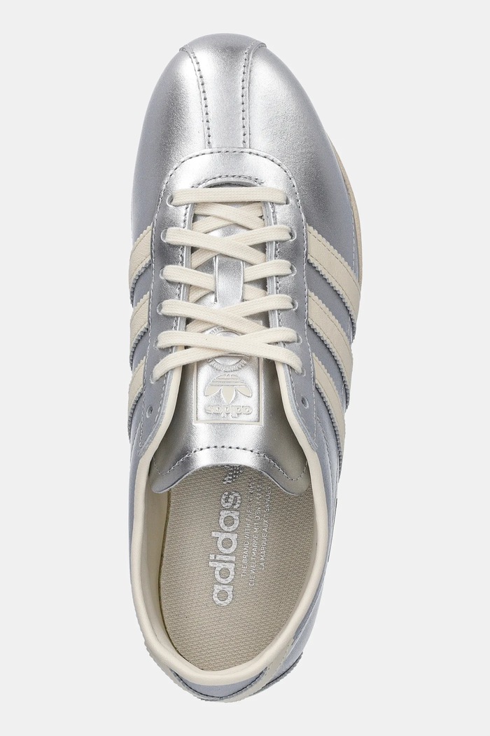 adidas Originals sneakersy skórzane Tokyo W srebrny JQ0593