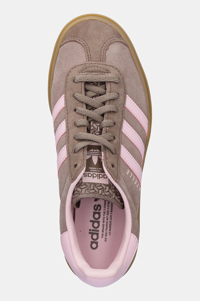 Кроссовки adidas Originals Gazelle Bold W коричневый JQ6436