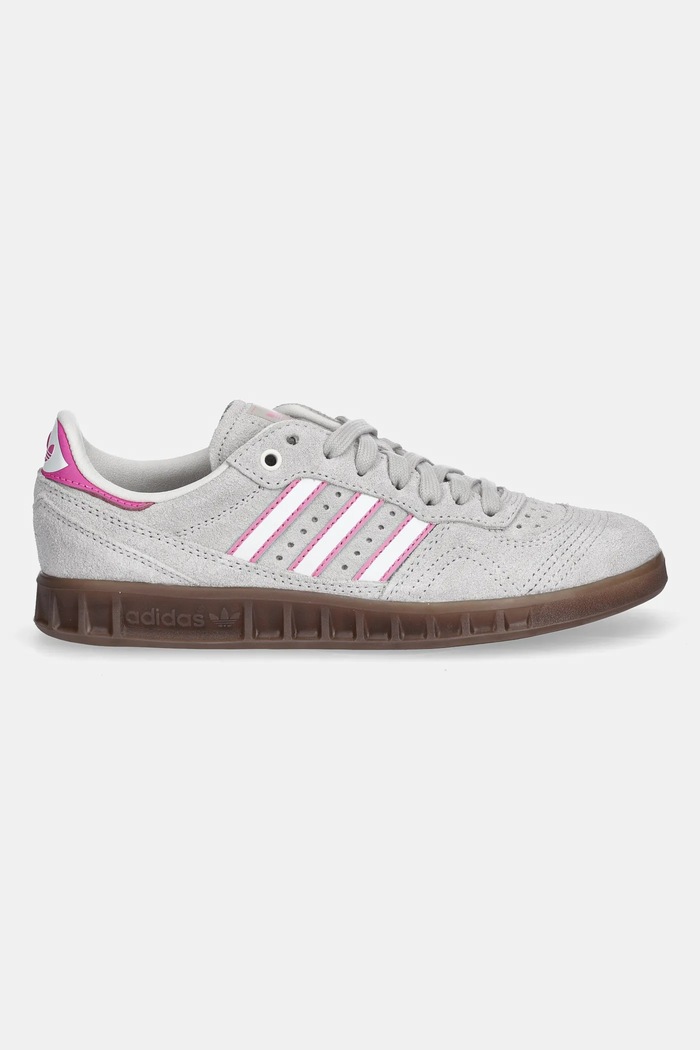 Semišové tenisky adidas Originals Handball Top RM JR3656 šedá AW25