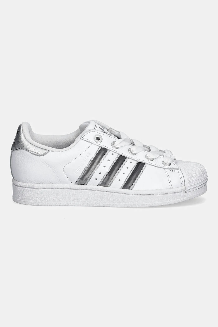 adidas Originals leather sneakers Superstar II W JR4233 white AW25