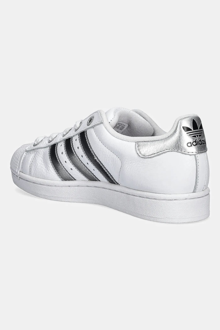 Shoes adidas Originals leather sneakers Superstar II W JR4233 white