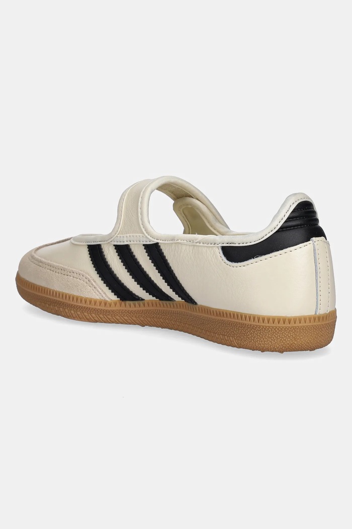 Cipők adidas Originals bőr balerina cipő Samba Jane W JR7338 bézs