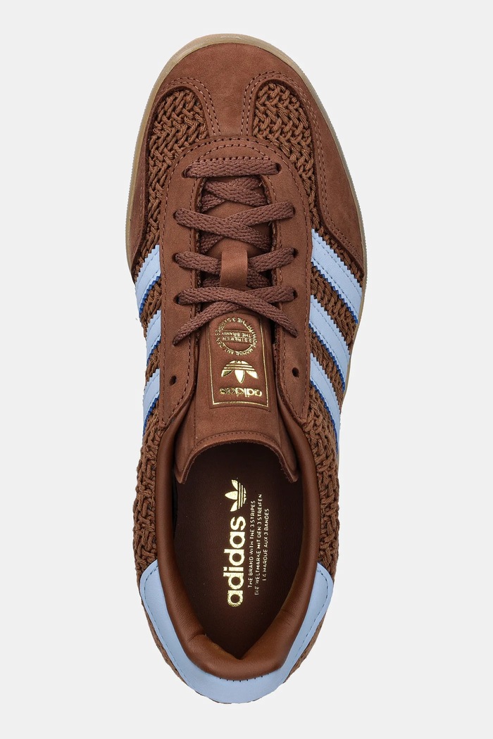 Обувки adidas Originals Gazelle Indoor W кафяв JS1417