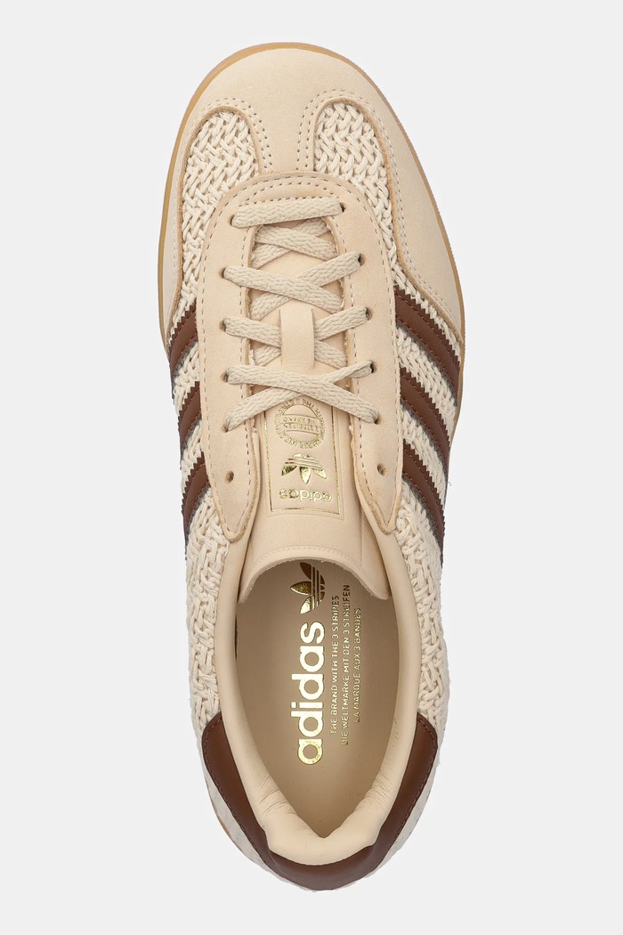Tenisice adidas Originals Gazelle Indoor W bež JS1418