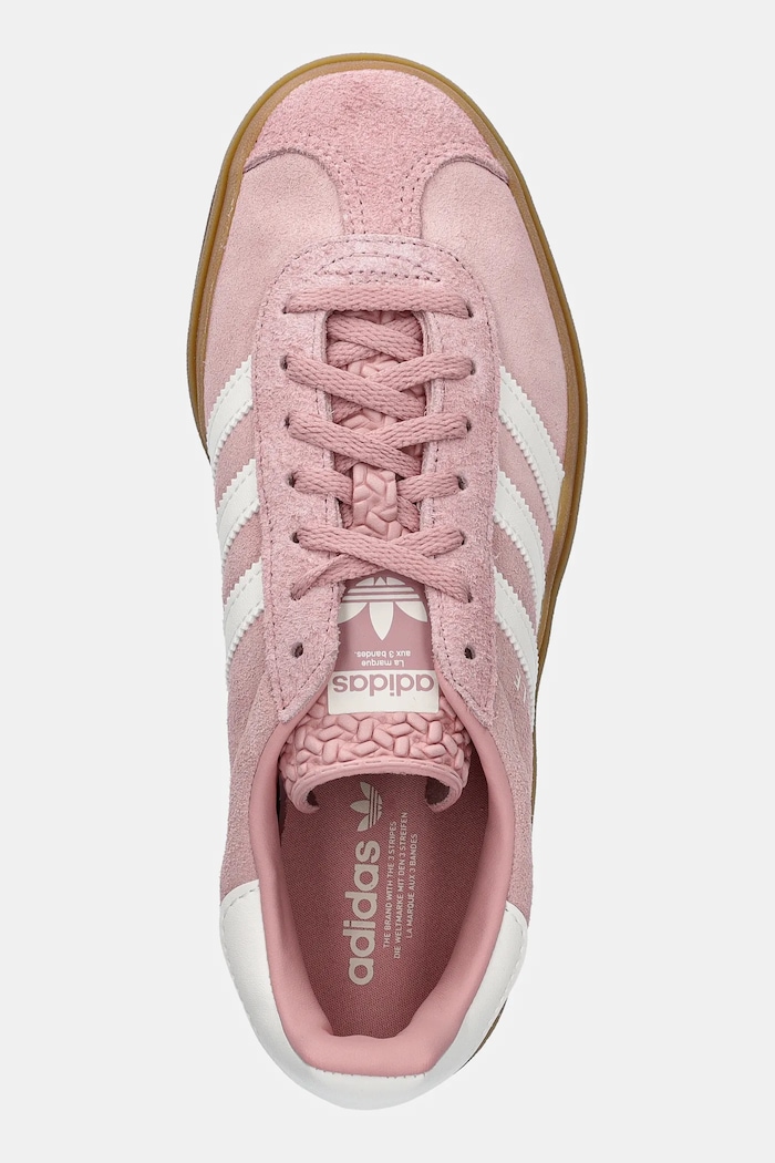adidas Originals sneakersy zamszowe Gazelle Bold W różowy JS3903
