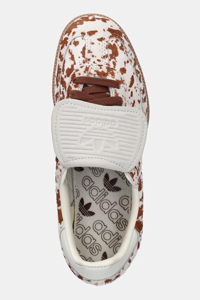 Шкіряні кросівки adidas Originals Samba LT W бежевий JS3931